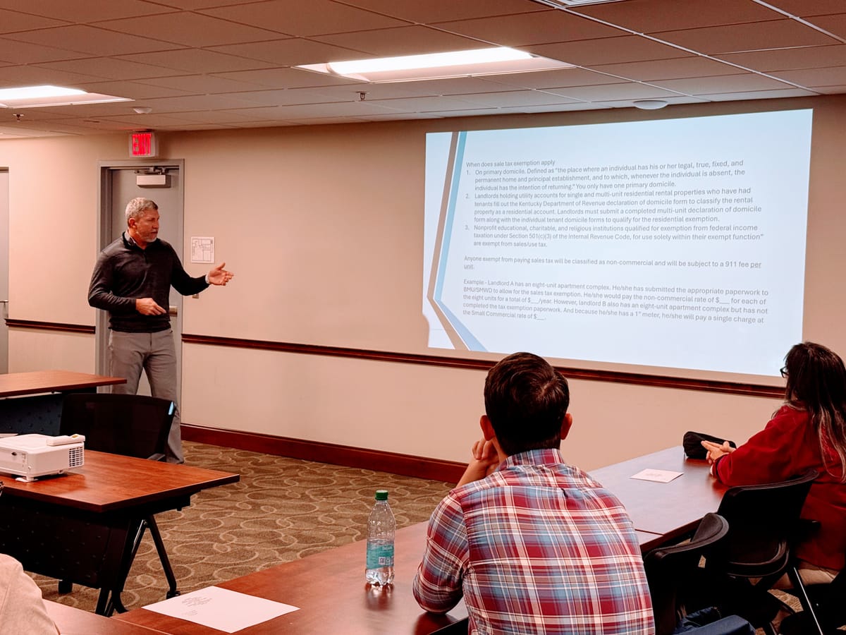 911 fee will be on your water bill